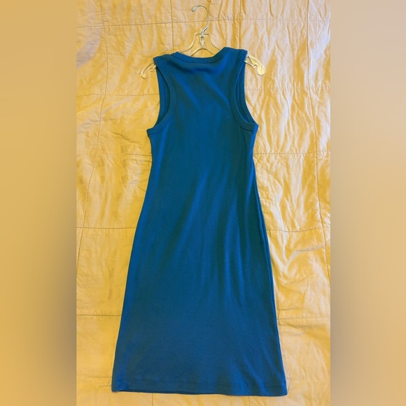 James Perse Dresses & Skirts - Cornflower blue 100% cotton James Perse tank dress. Never worn. Fits 8 or 10.